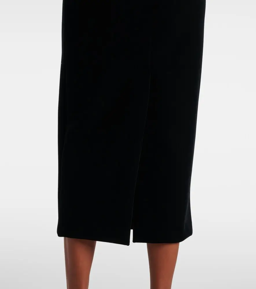Sportmax Velvet bustier dress | Thumbnail 3
