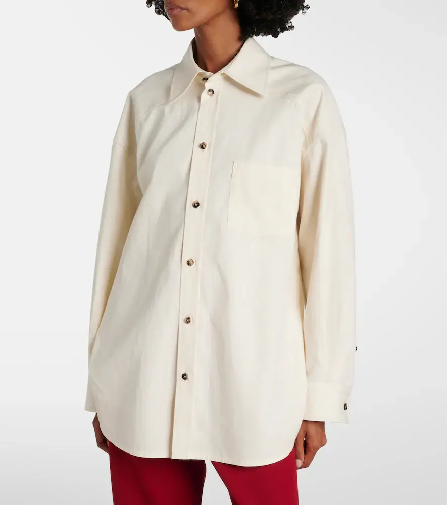 Bottega Veneta Linen and cotton shirt | Thumbnail 5