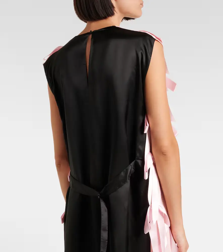 Prada Ribbon midi dress | Thumbnail 2
