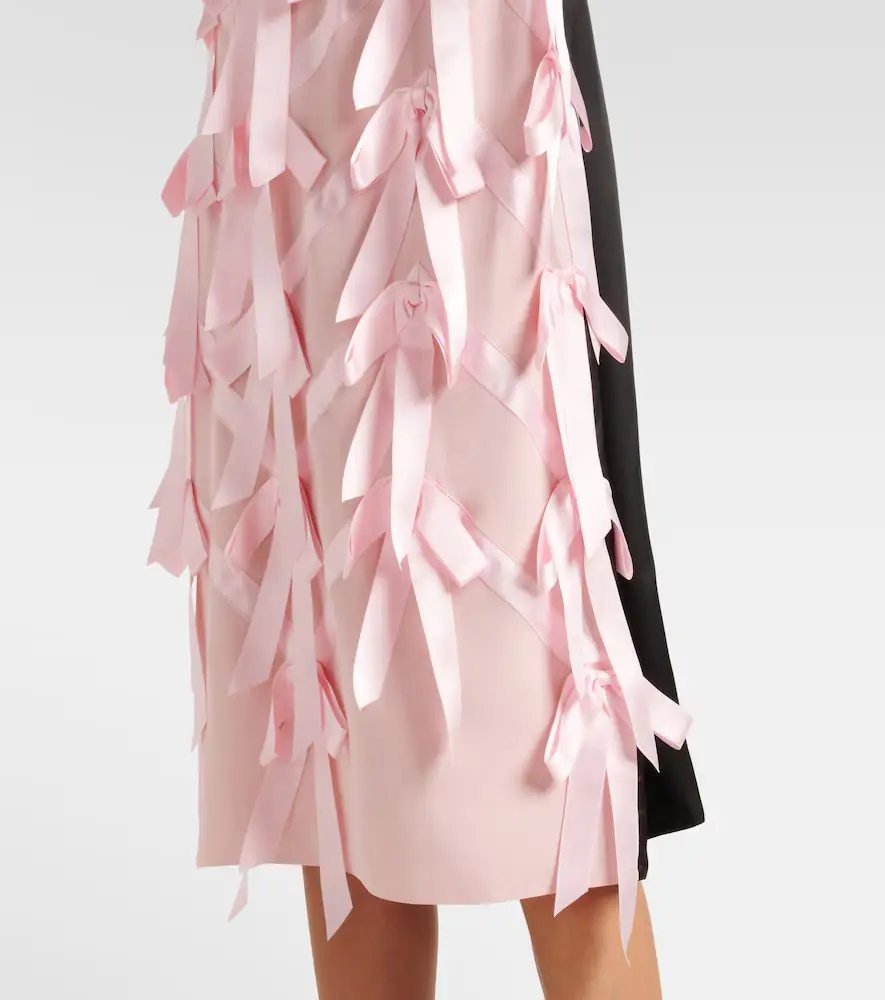 Prada Ribbon midi dress | Thumbnail 6