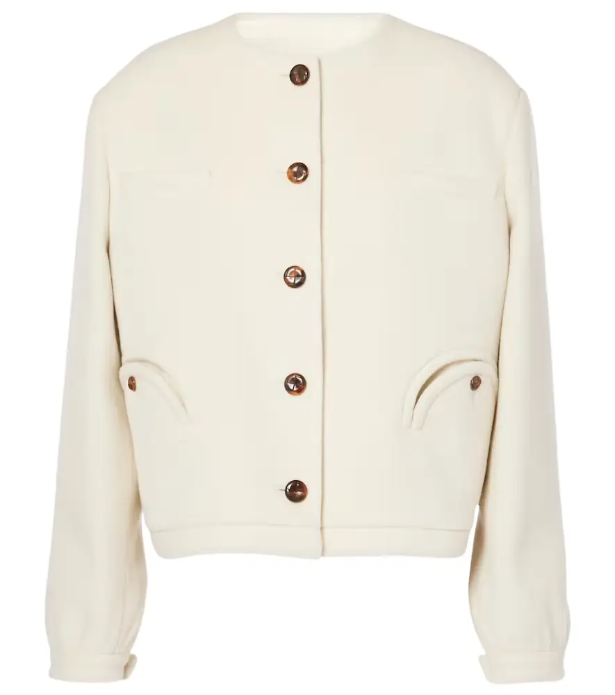 Blaze Milano Blazé Milano Gliss wool and cashmere-blend jacket | Image 1 Blaze Milano Blazé Milano Gliss wool and cashmere-blend jacket | Image 1