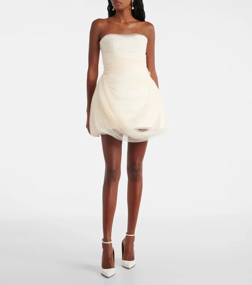 Danielle Frankel Bridal Bernie tulle minidress | Thumbnail 2 Danielle Frankel Bridal Bernie tulle minidress | Thumbnail 2