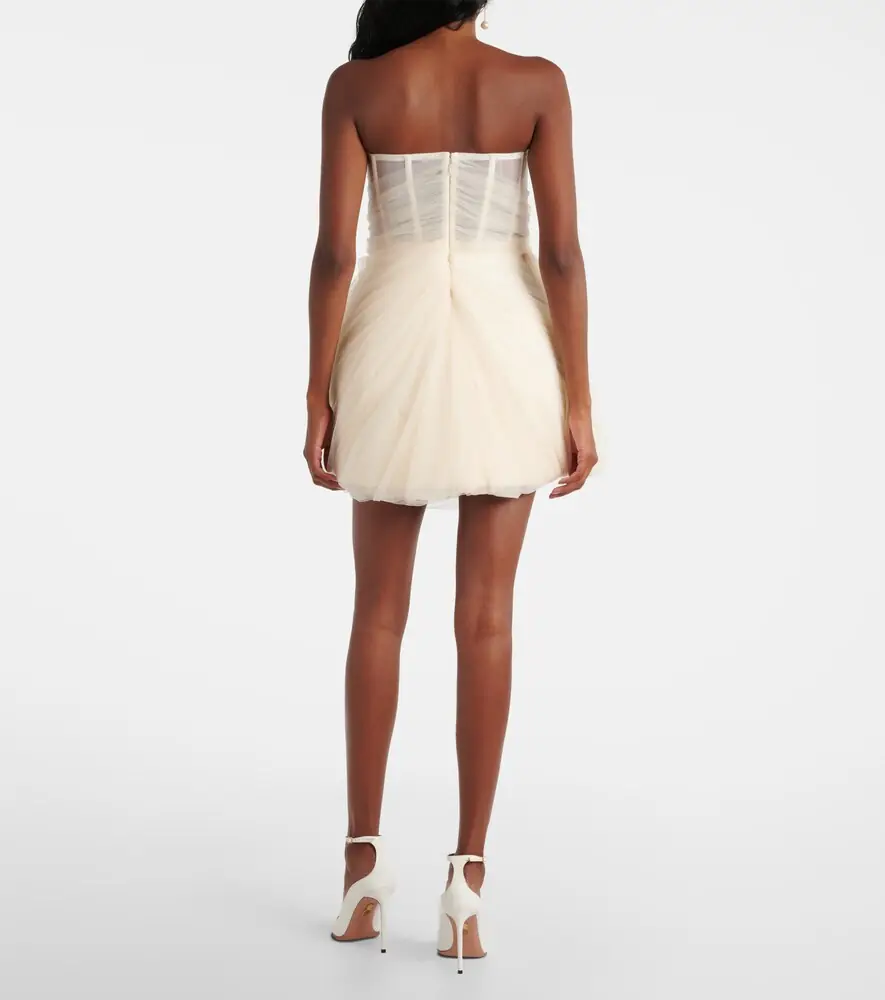 Danielle Frankel Bridal Bernie tulle minidress | Thumbnail 3 Danielle Frankel Bridal Bernie tulle minidress | Thumbnail 3