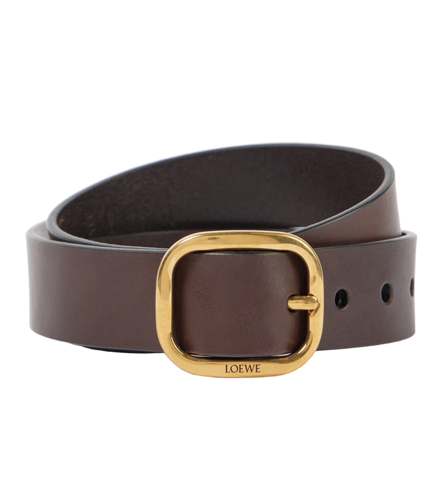 Leather belt