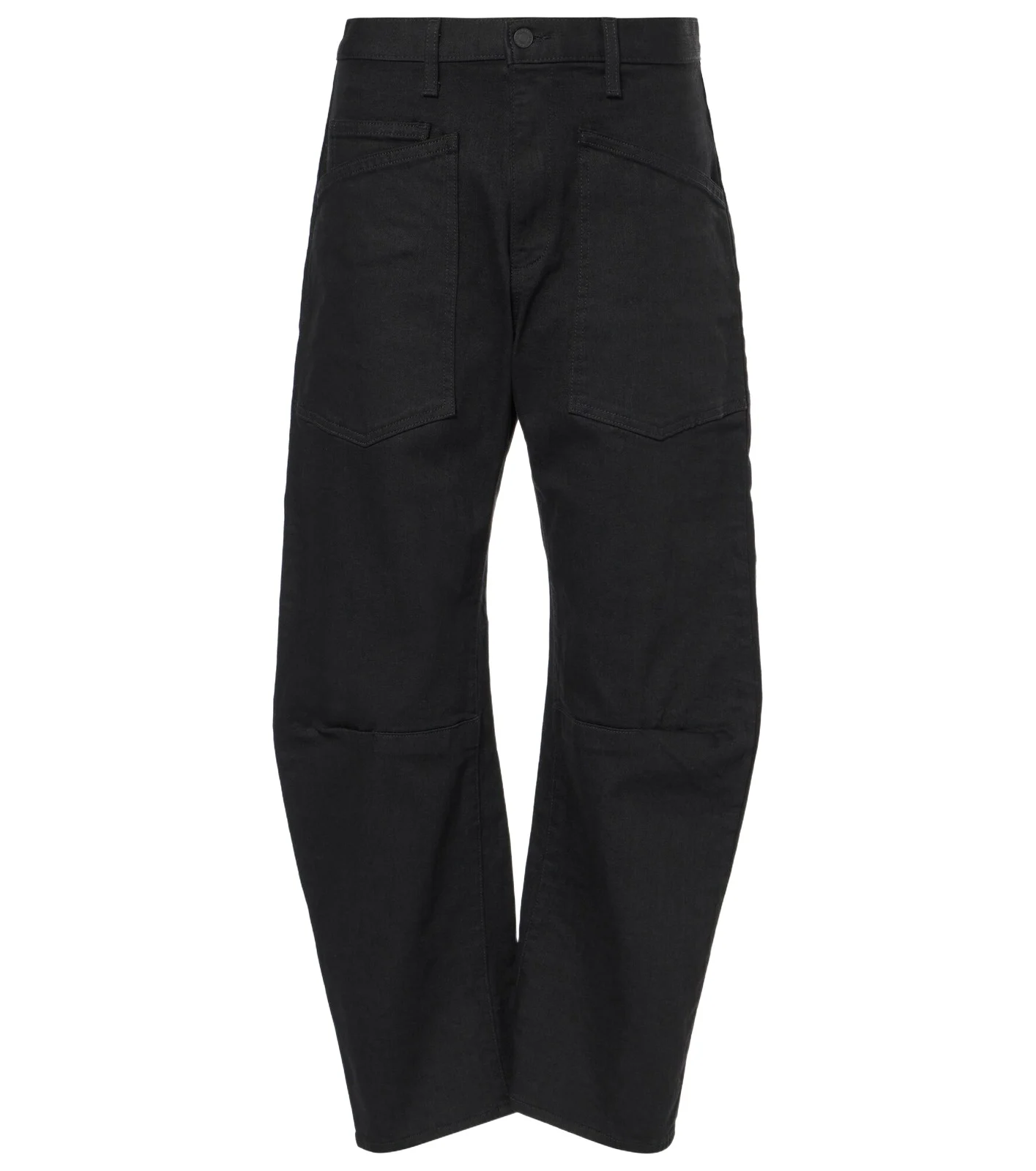 Shon high-rise barrel-leg jeans Shon high-rise barrel-leg jeans