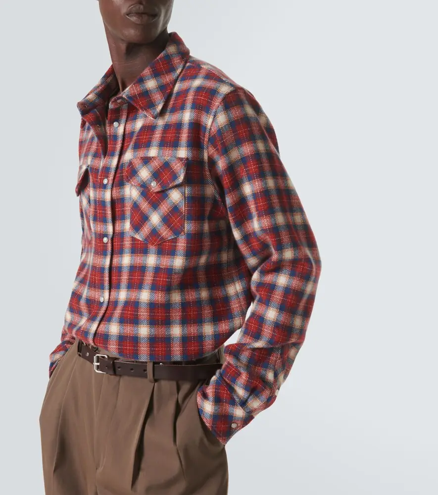 God’s True Cashmere Ski Santa Fe plaid cashmere shirt | Thumbnail 5 God’s True Cashmere Ski Santa Fe plaid cashmere shirt | Thumbnail 5