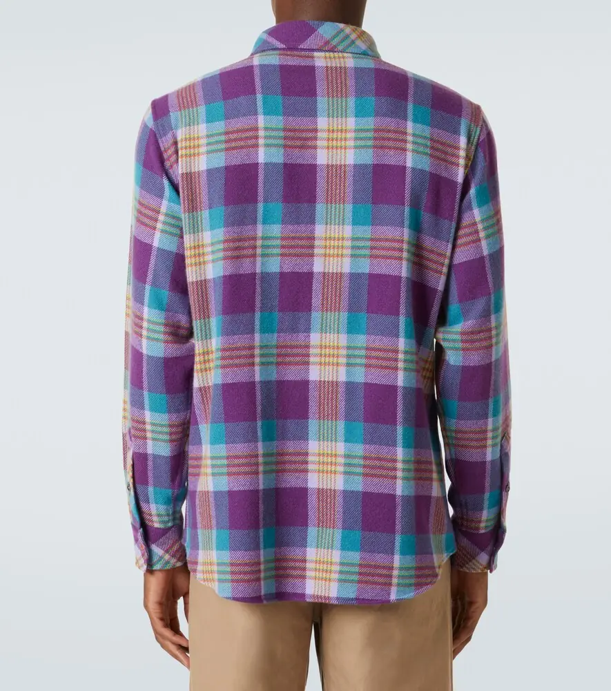 God’s True Cashmere Checked cashmere shirt | Thumbnail 4 God’s True Cashmere Checked cashmere shirt | Thumbnail 4