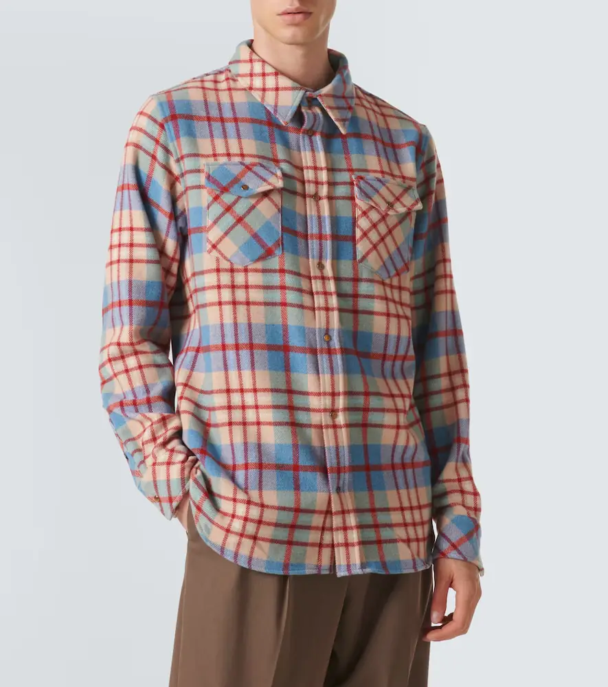 God’s True Cashmere Al's Run plaid cashmere shirt | Thumbnail 2 God’s True Cashmere Al's Run plaid cashmere shirt | Thumbnail 2