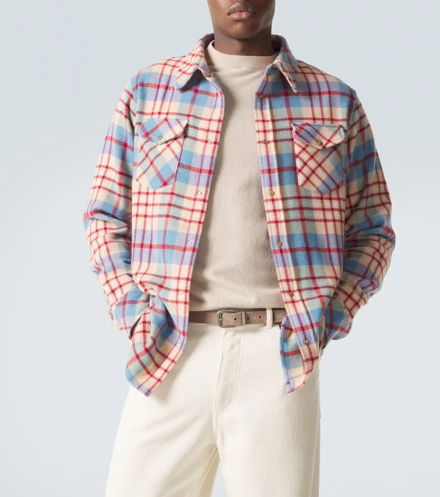 God’s True Cashmere Al's Run plaid cashmere shirt | Thumbnail 3 God’s True Cashmere Al's Run plaid cashmere shirt | Thumbnail 3