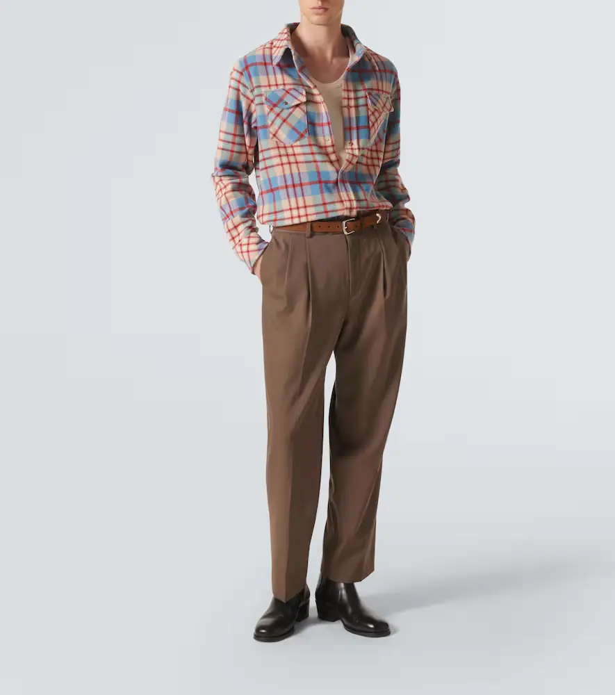 God’s True Cashmere Al's Run plaid cashmere shirt | Thumbnail 5 God’s True Cashmere Al's Run plaid cashmere shirt | Thumbnail 5