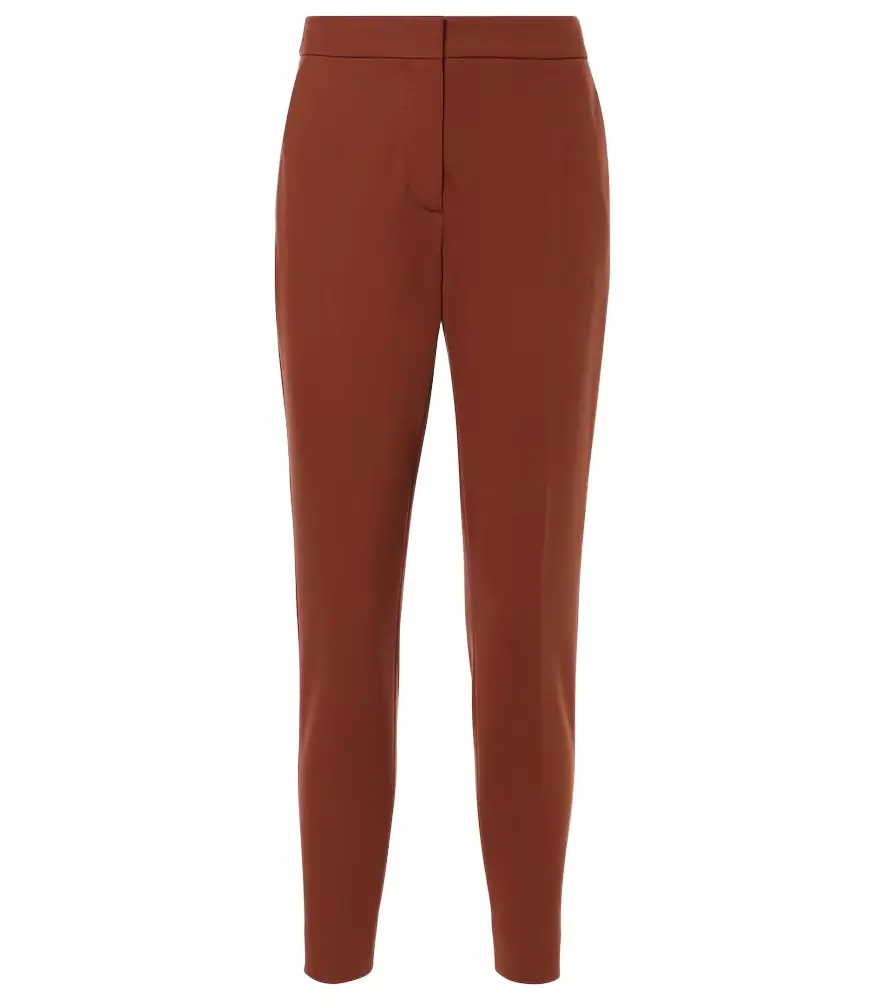 Max Mara Pegno jersey slim pants | Image 1 Max Mara Pegno jersey slim pants | Image 1