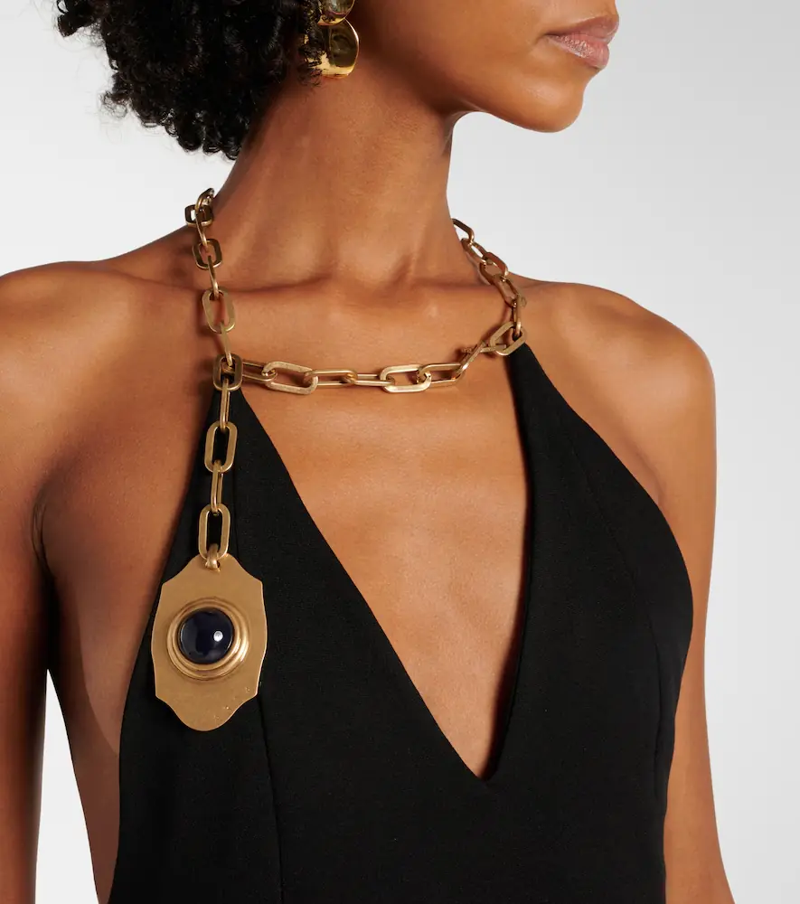 AREA Chain-detail minidress | Thumbnail 5 AREA Chain-detail minidress | Thumbnail 5