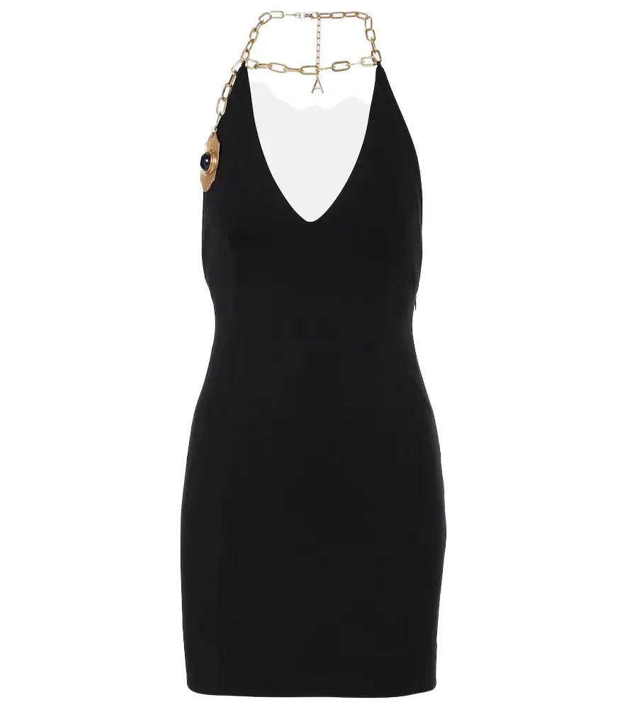 Area Chain-detail minidress | Image 1 Area Chain-detail minidress | Image 1