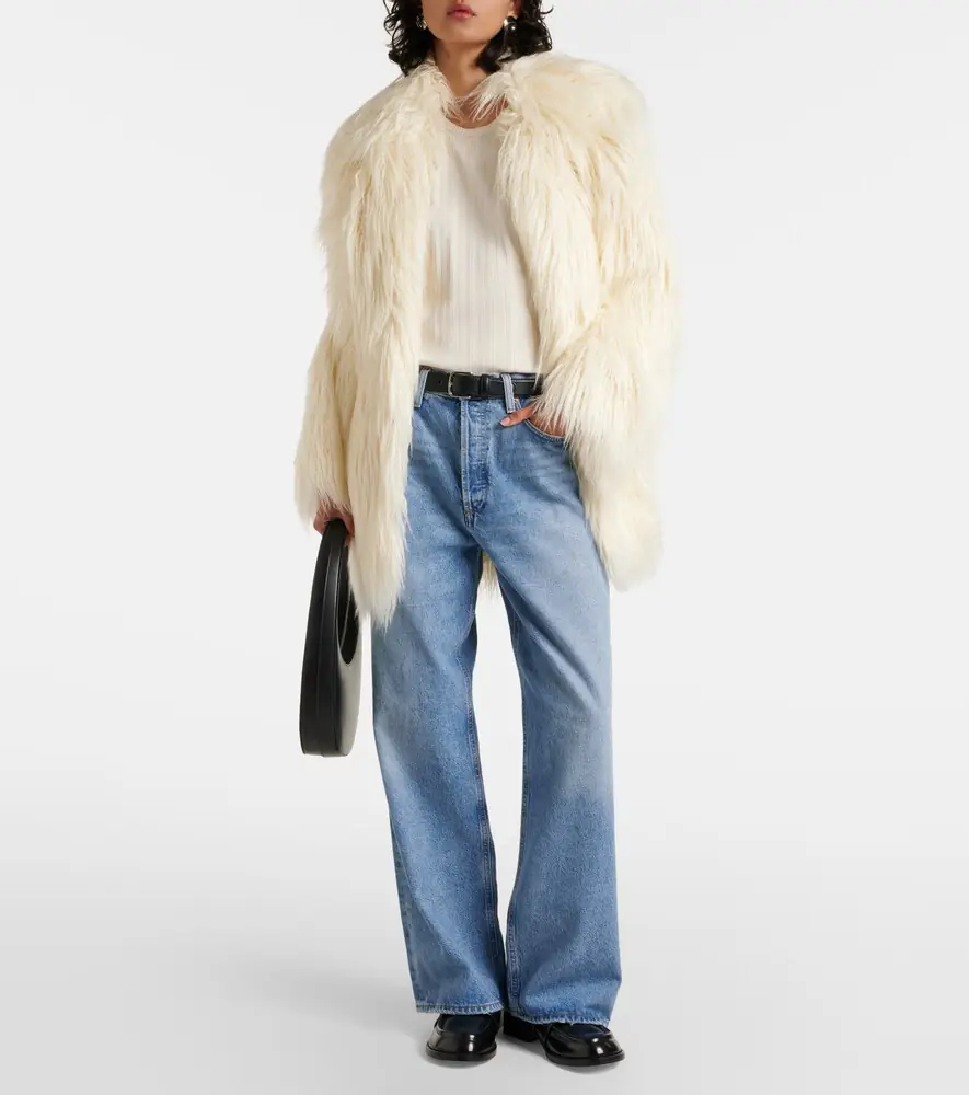 The Frankie Shop Liza faux fur coat | Thumbnail 2