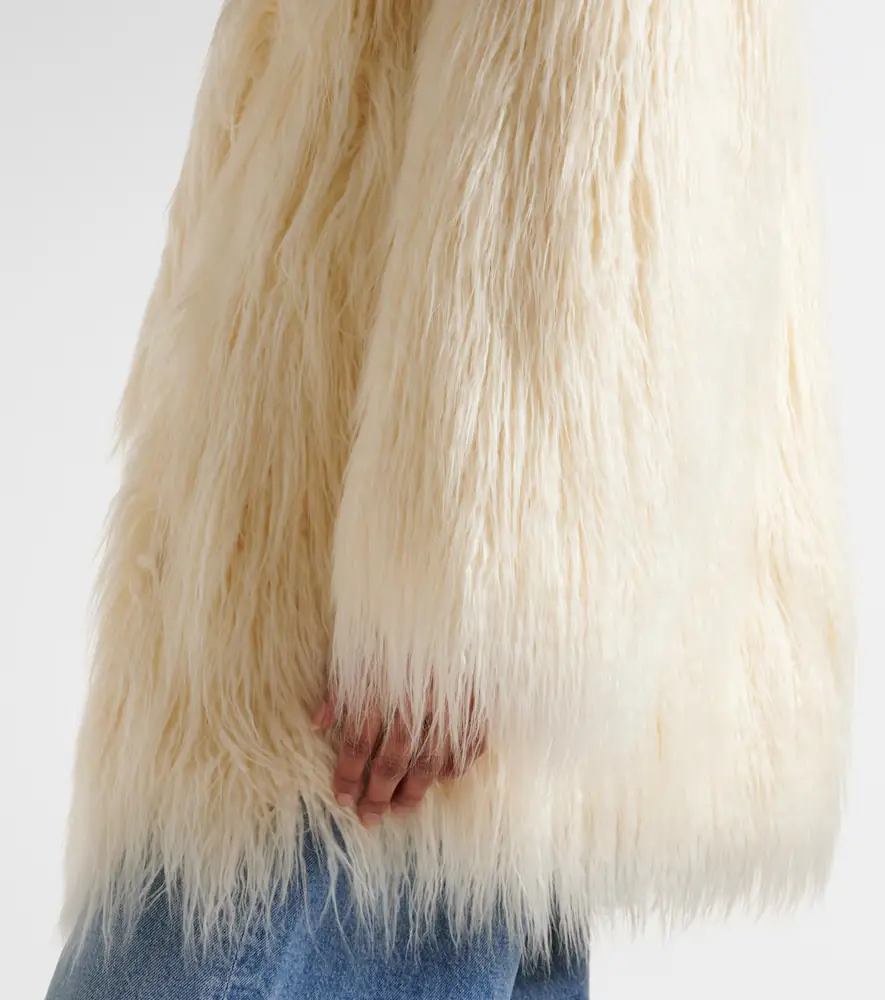 The Frankie Shop Liza faux fur coat | Thumbnail 3