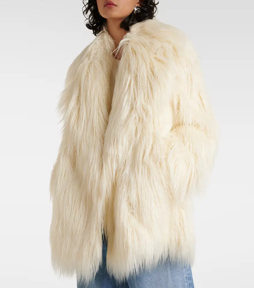 The Frankie Shop Liza faux fur coat | Thumbnail 5