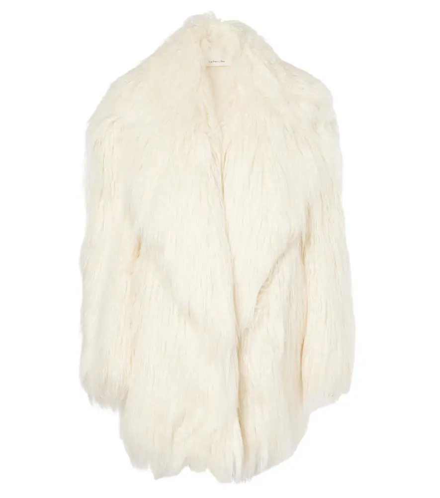 The Frankie Shop Liza faux fur coat