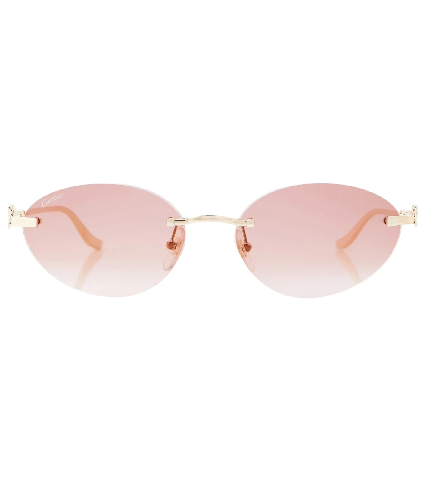 Panthère de Cartier oval sunglasses