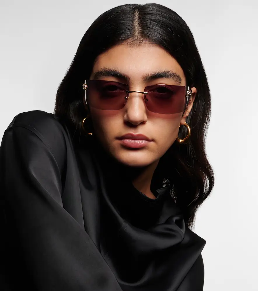 Cartier Eyewear Collection Panthère De Cartier rectangular sunglasses | Thumbnail 6