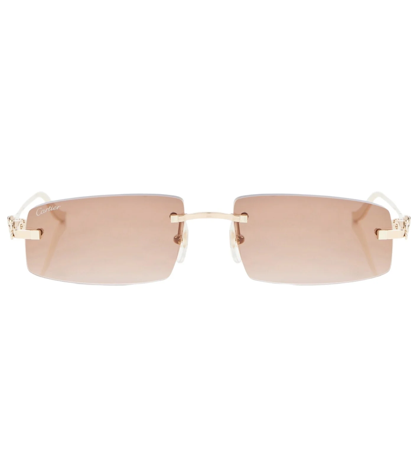 Panthère De Cartier rectangular sunglasses Panthère De Cartier rectangular sunglasses