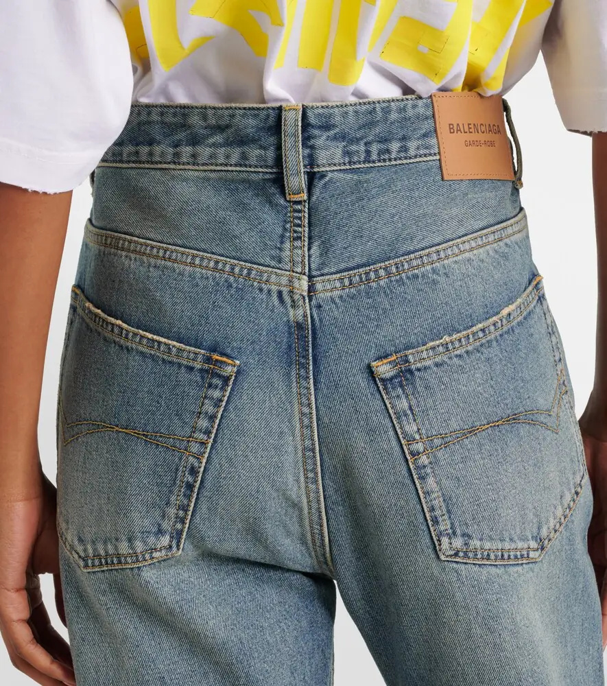 Balenciaga Mid-rise flared jeans | Thumbnail 4