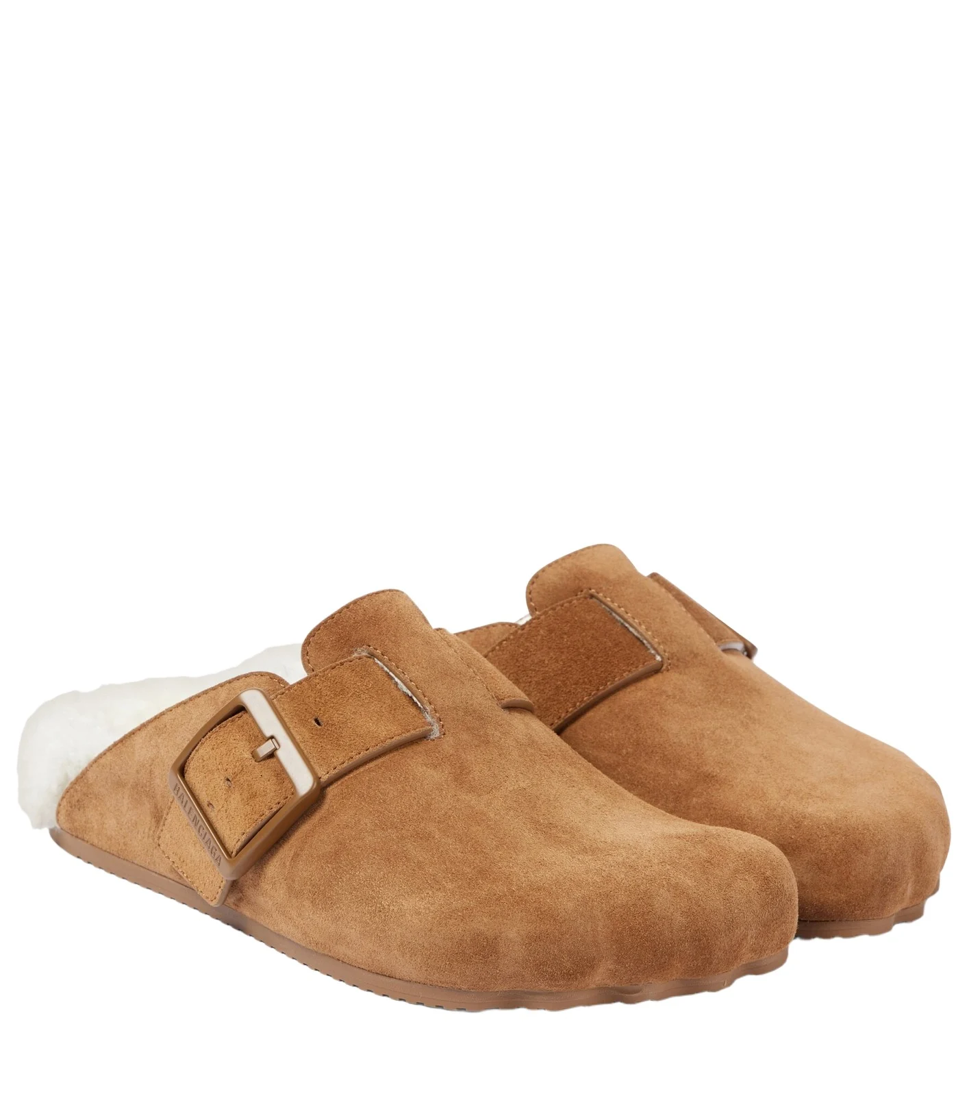 Sunday shearling-lined suede mules Sunday shearling-lined suede mules
