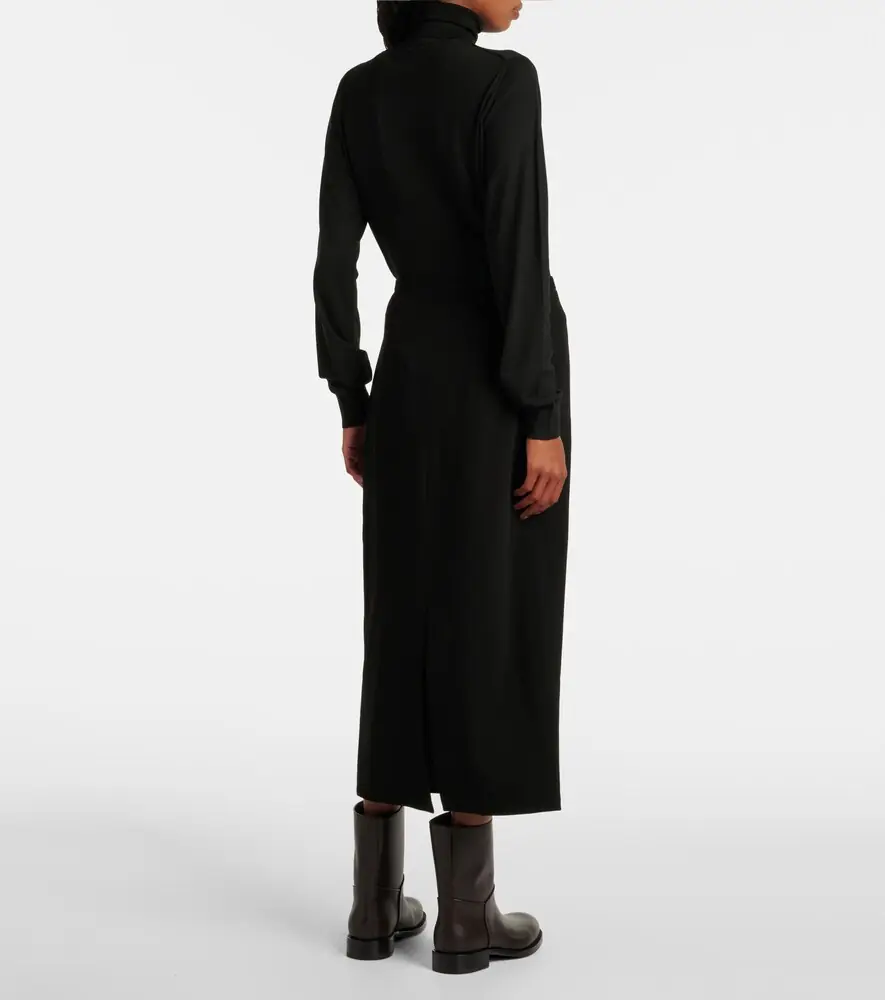 The Row Matias wool-blend midi skirt | Thumbnail 4 The Row Matias wool-blend midi skirt | Thumbnail 4