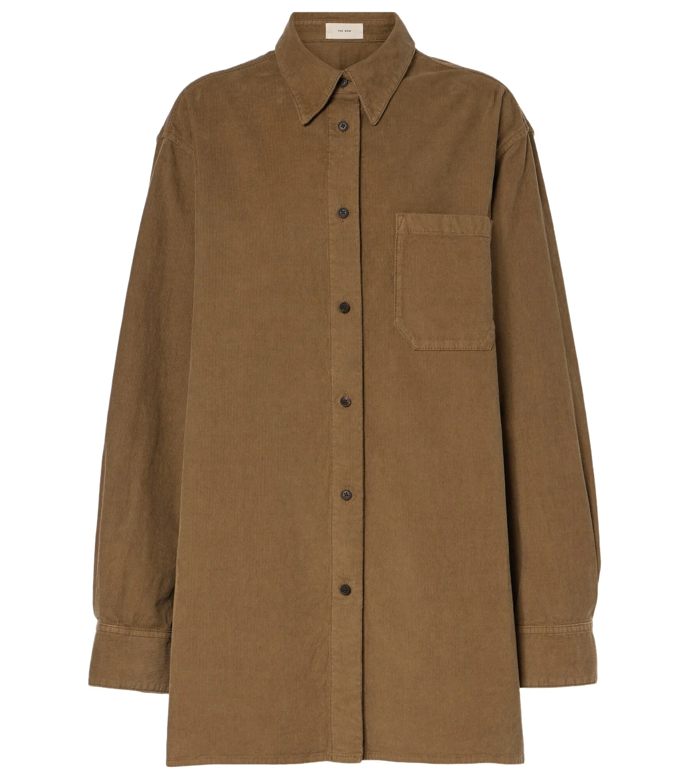 The Row Idro cotton corduroy shirt