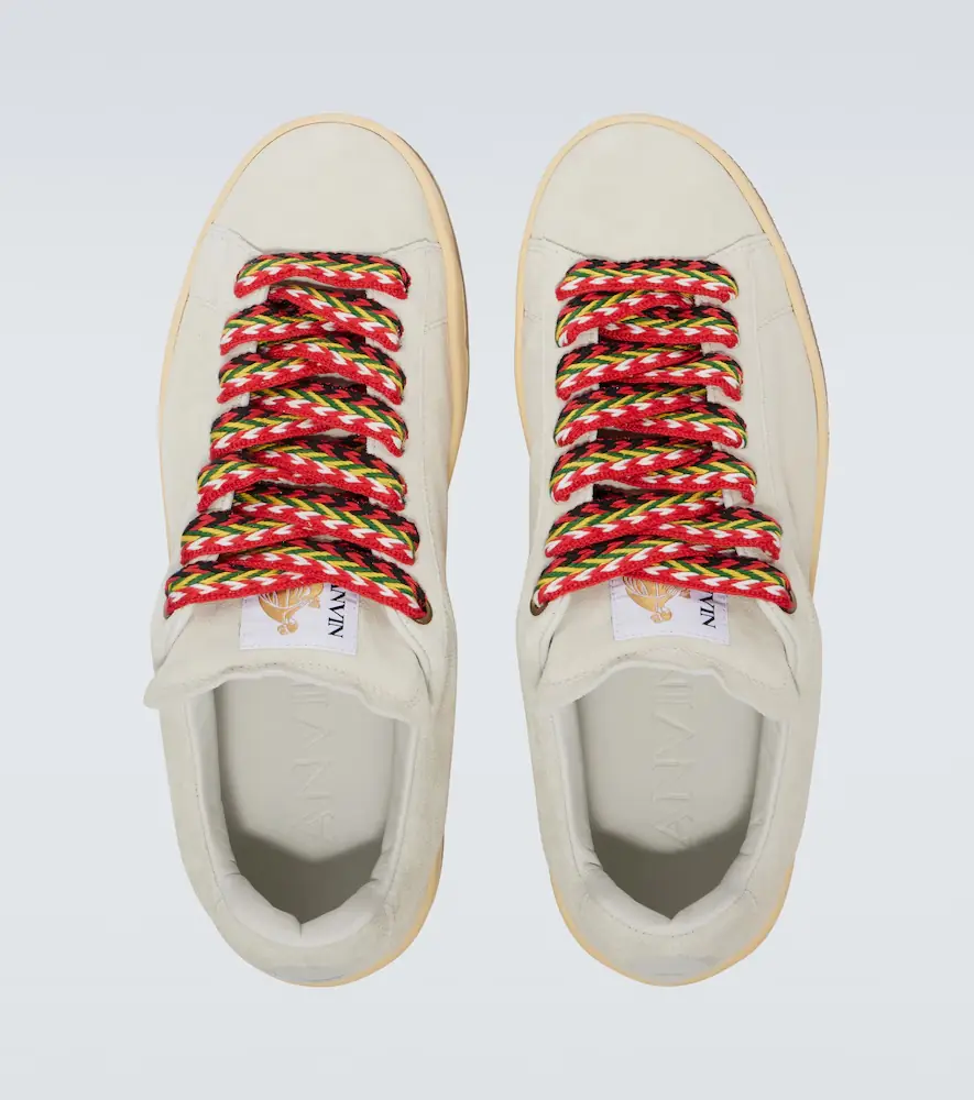 Lanvin Curb Lite suede sneakers | Thumbnail 3