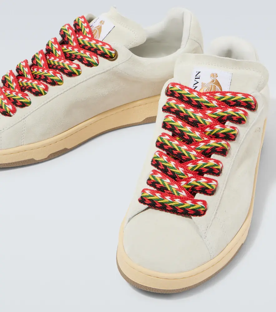 Lanvin Curb Lite suede sneakers | Thumbnail 4