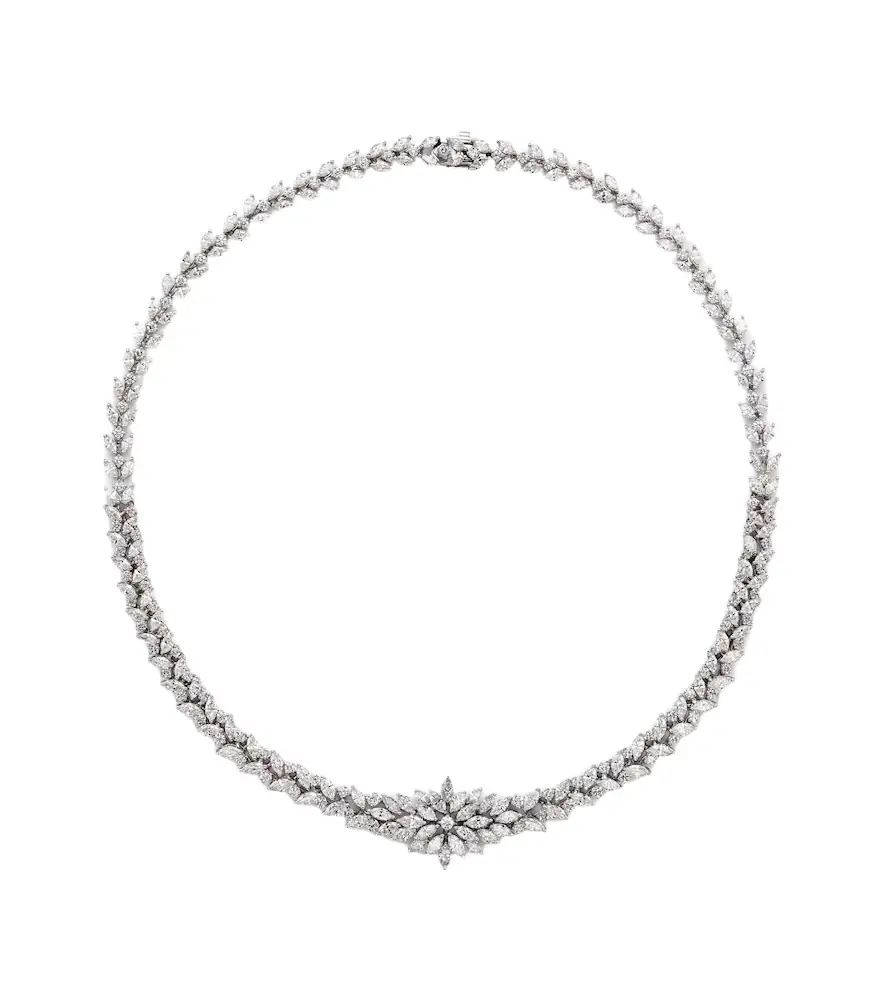 YEPREM Y-Couture 18kt white gold choker with diamonds | Image 1 YEPREM Y-Couture 18kt white gold choker with diamonds | Image 1