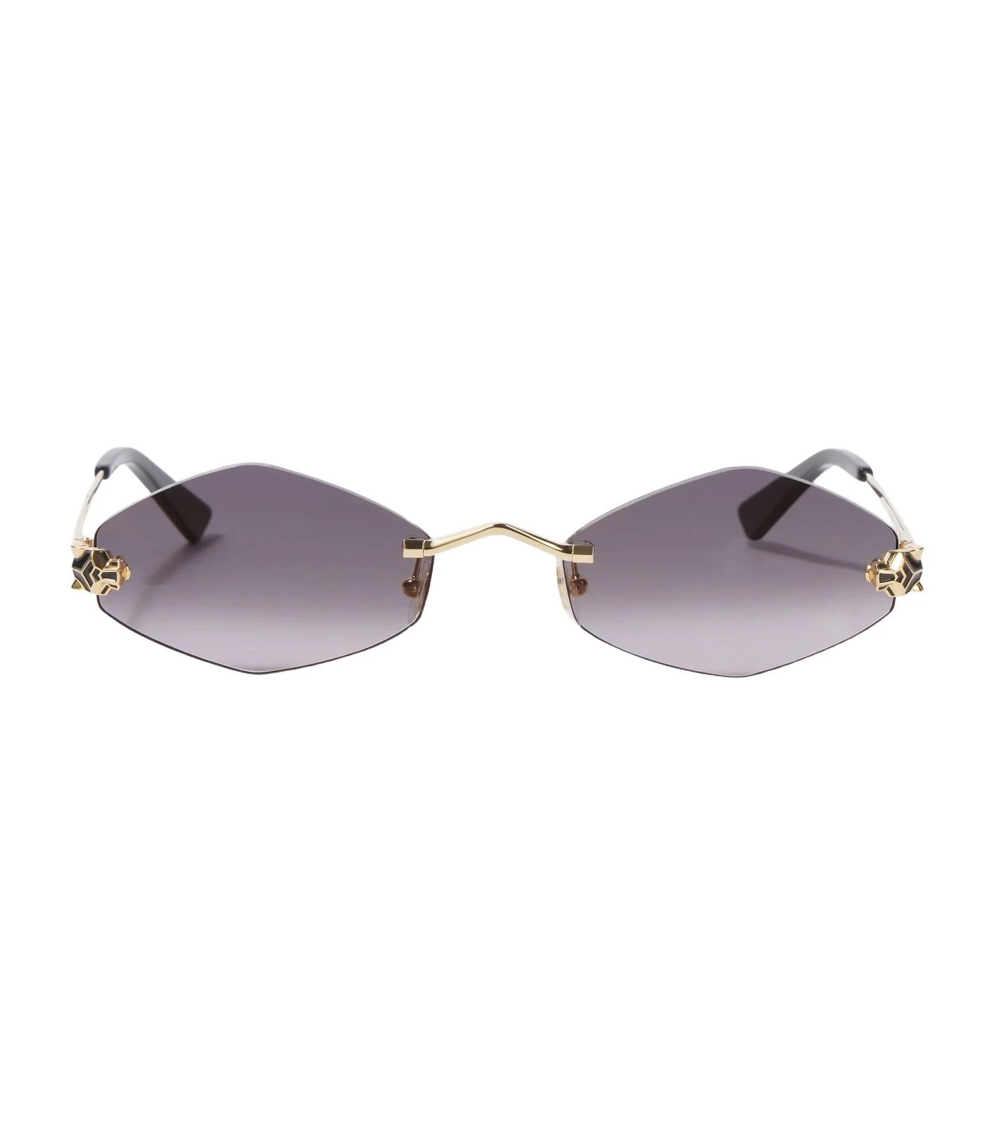 Cartier Eyewear Collection Panthère De Cartier oval sunglasses