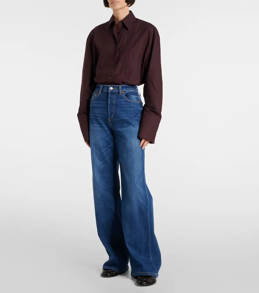 RE/DONE '70s high-rise wide-leg jeans | Thumbnail 4 RE/DONE '70s high-rise wide-leg jeans | Thumbnail 4