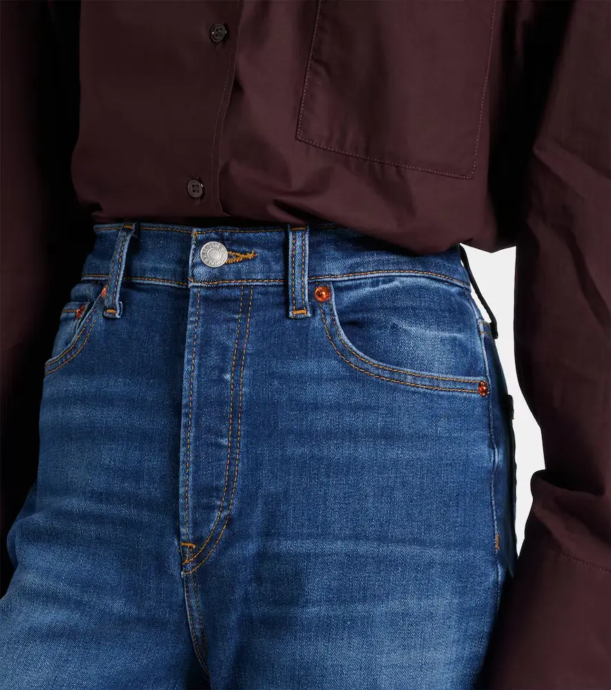 RE/DONE '70s high-rise wide-leg jeans | Thumbnail 6 RE/DONE '70s high-rise wide-leg jeans | Thumbnail 6