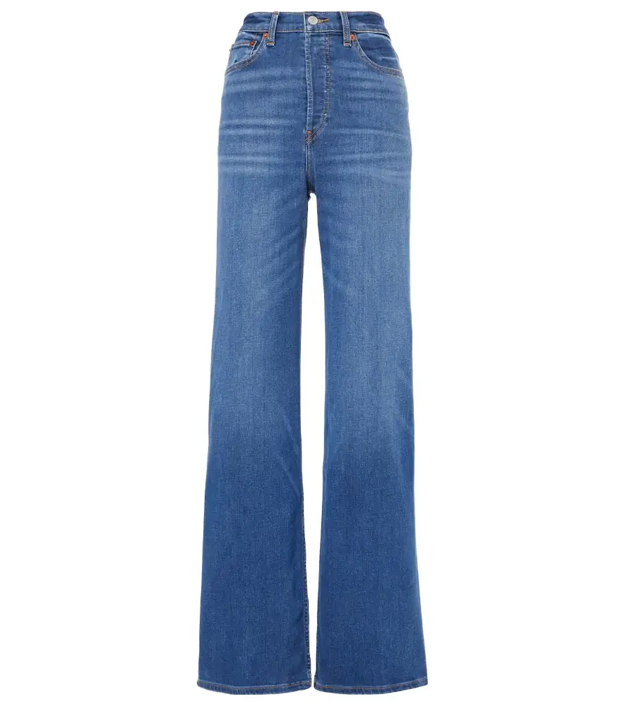 RE/DONE '70s high-rise wide-leg jeans