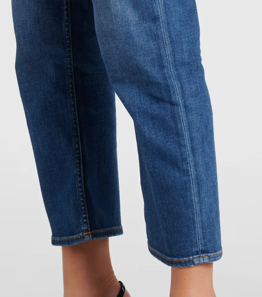 RE/DONE Stove Pipe mid-rise straight jeans | Thumbnail 2