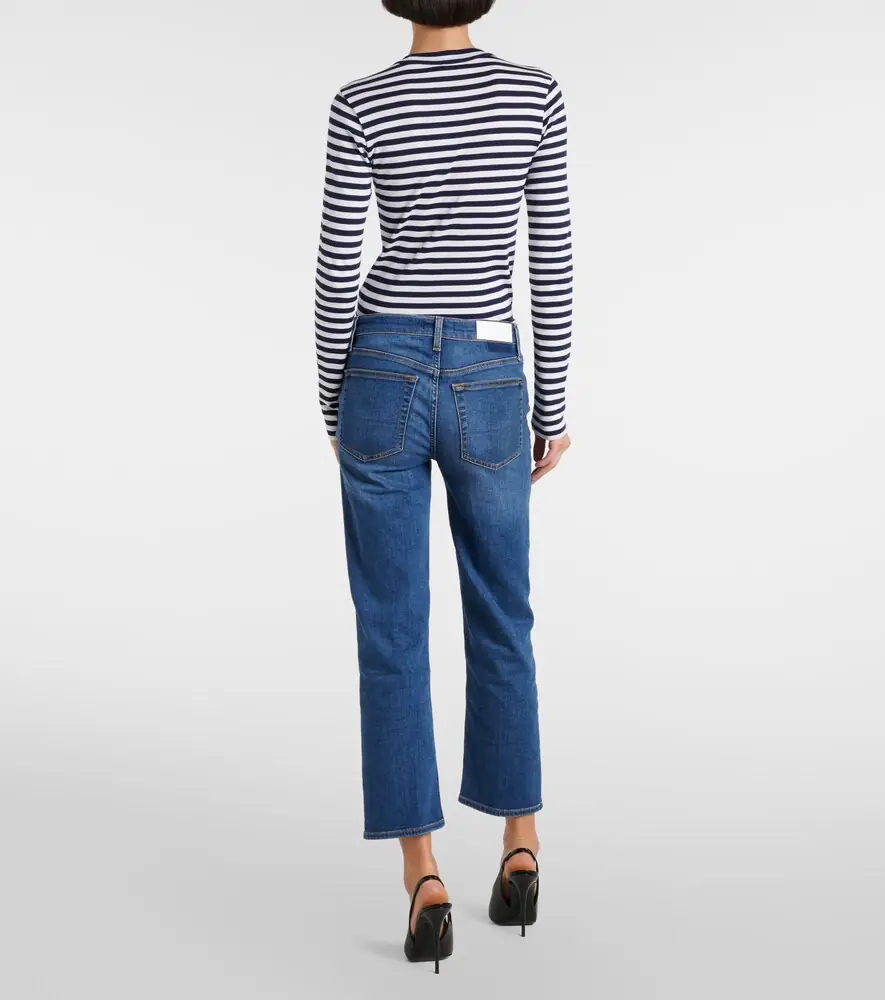 RE/DONE Stove Pipe mid-rise straight jeans | Thumbnail 3