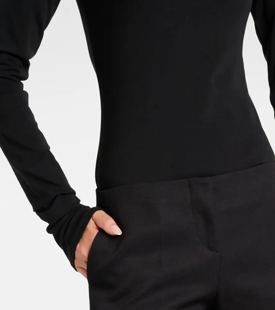 RE/DONE Cotton-blend jersey bodysuit | Thumbnail 3