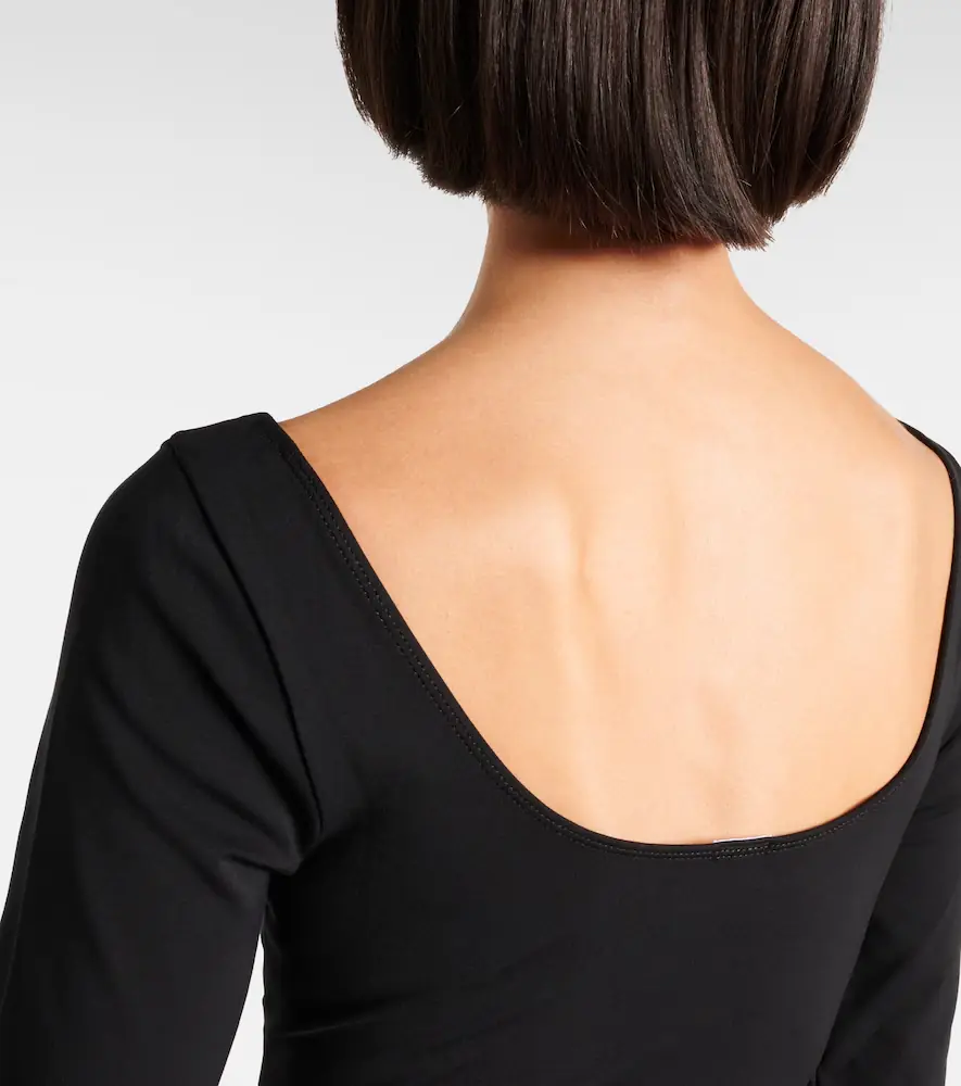 RE/DONE Cotton-blend jersey bodysuit | Thumbnail 4