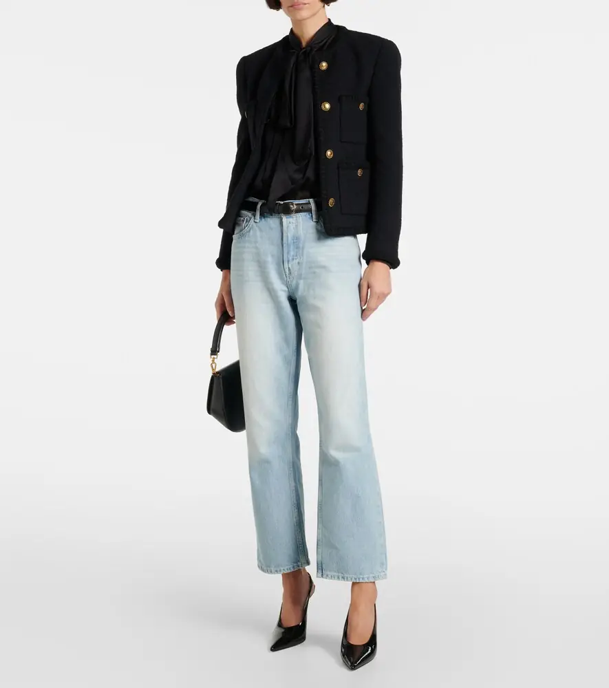RE/DONE Easy Straight cropped straight jeans | Thumbnail 2