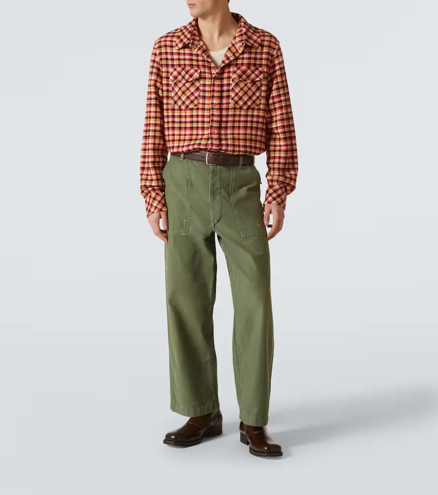 God’s True Cashmere Time plaid cashmere shirt | Thumbnail 3 God’s True Cashmere Time plaid cashmere shirt | Thumbnail 3