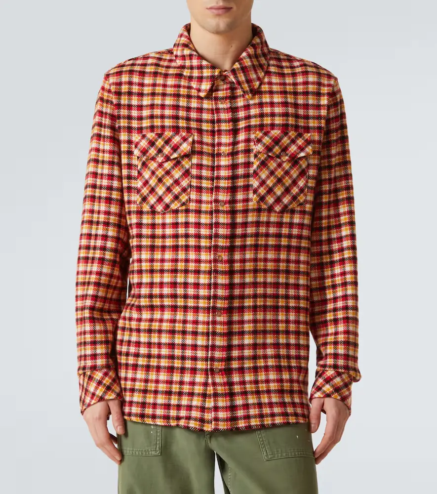 God’s True Cashmere Time plaid cashmere shirt | Thumbnail 4 God’s True Cashmere Time plaid cashmere shirt | Thumbnail 4