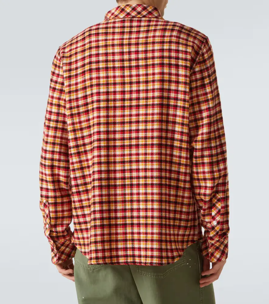 God’s True Cashmere Time plaid cashmere shirt | Thumbnail 5 God’s True Cashmere Time plaid cashmere shirt | Thumbnail 5