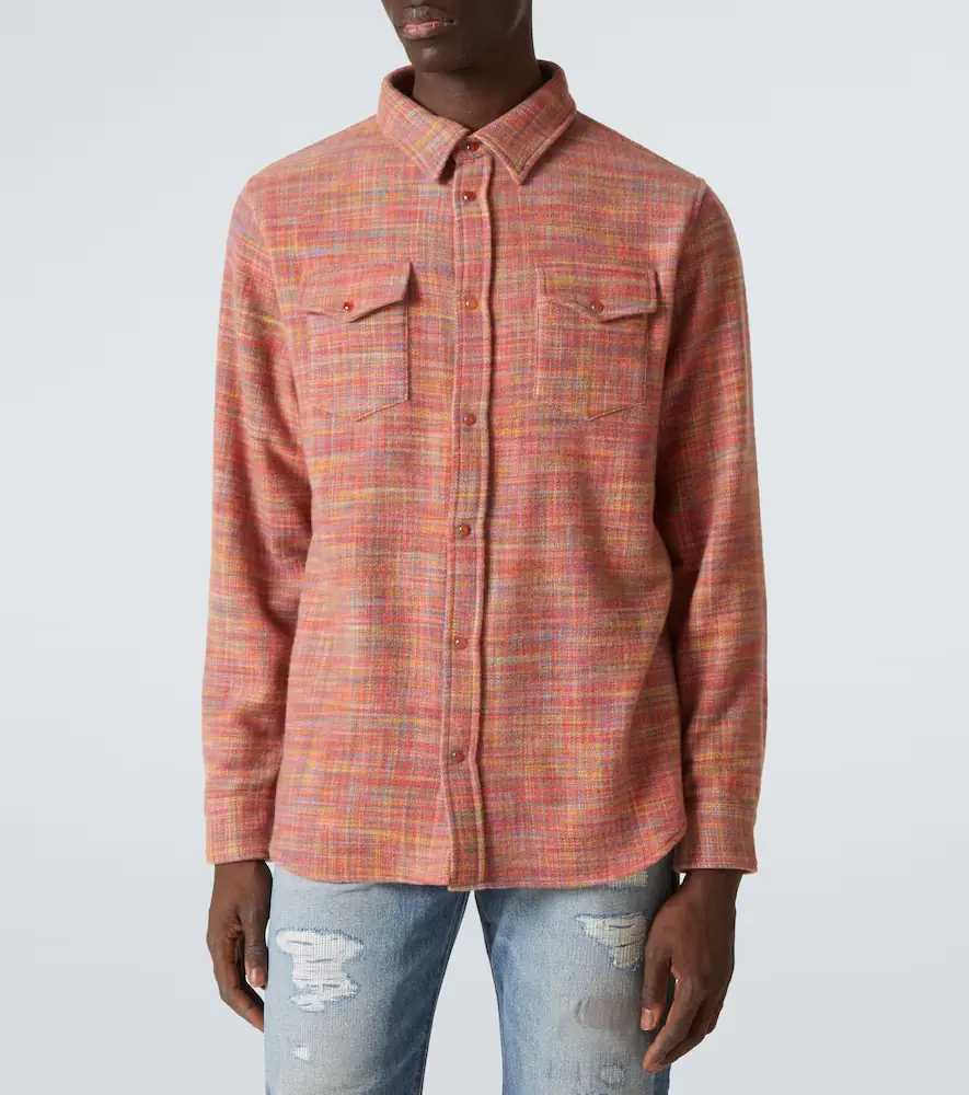 God’s True Cashmere Flower space-dyed cashmere shirt | Thumbnail 4 God’s True Cashmere Flower space-dyed cashmere shirt | Thumbnail 4