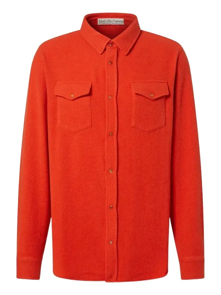 Fire cashmere shirt