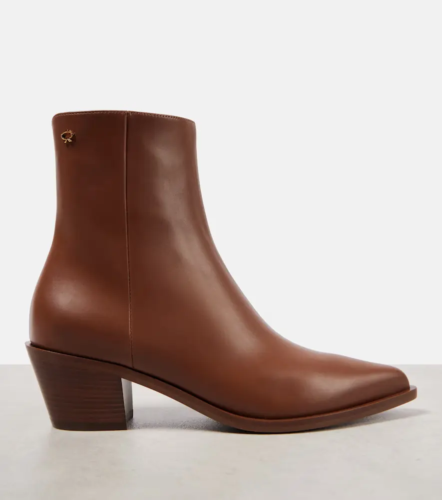 Gianvito Rossi Kinney 45 leather ankle boots | Thumbnail 3