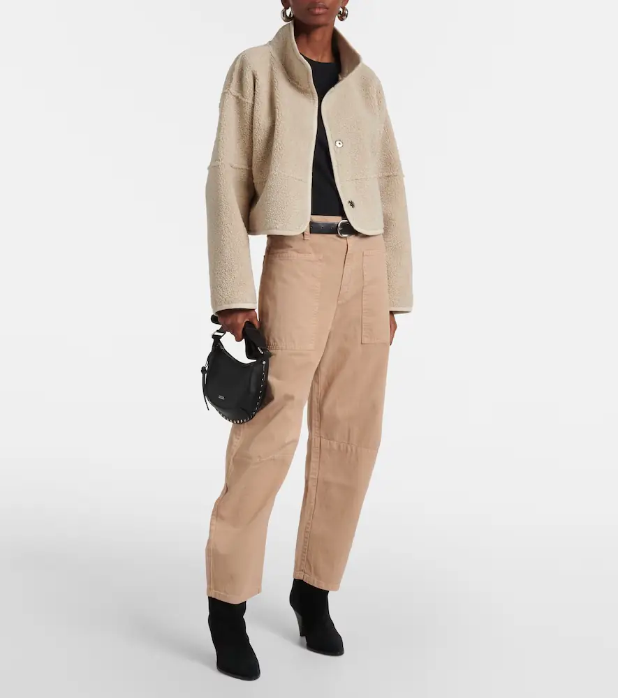 Velvet Brylie cotton twill cargo pants | Thumbnail 2
