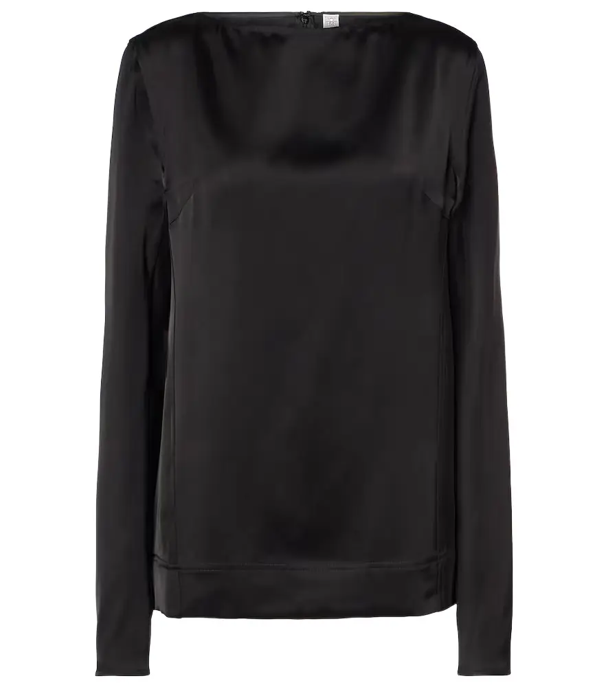 TOTEME Satin top