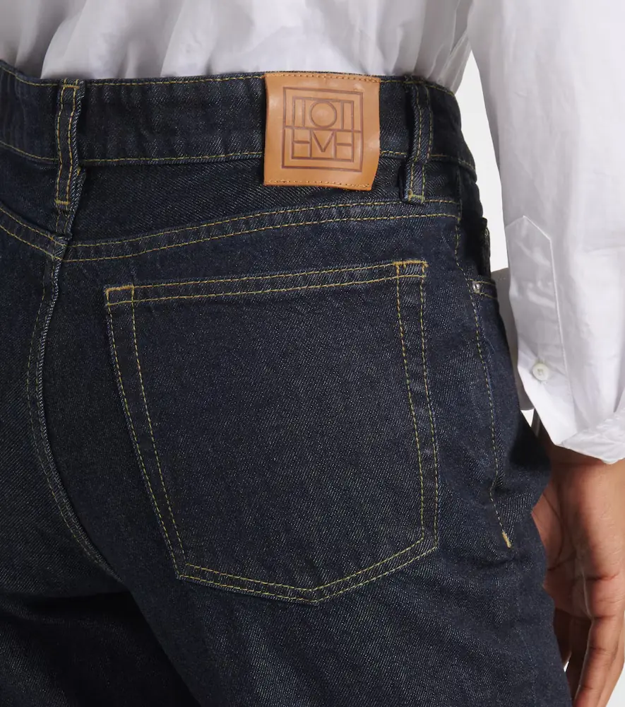 TOTEME Low-rise straight jeans | Thumbnail 2
