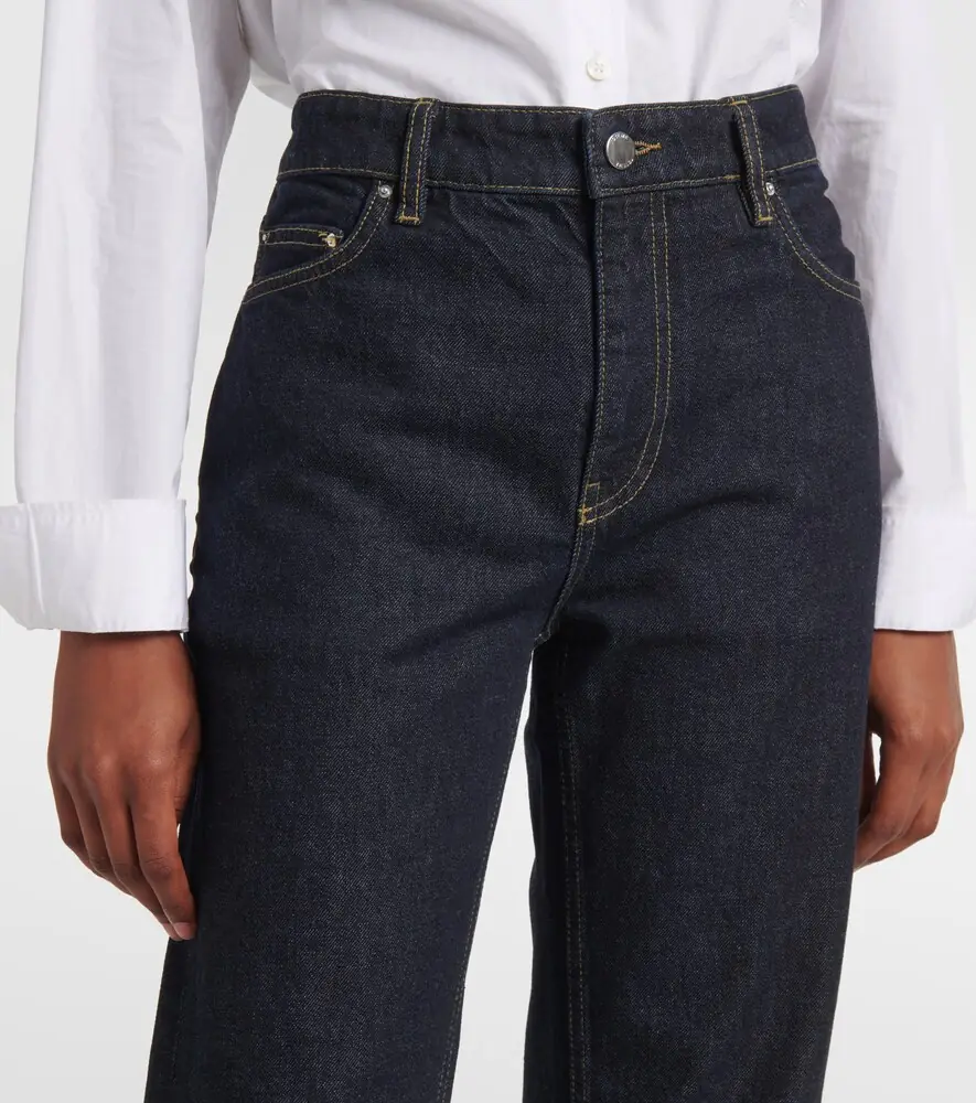 TOTEME Low-rise straight jeans | Thumbnail 3